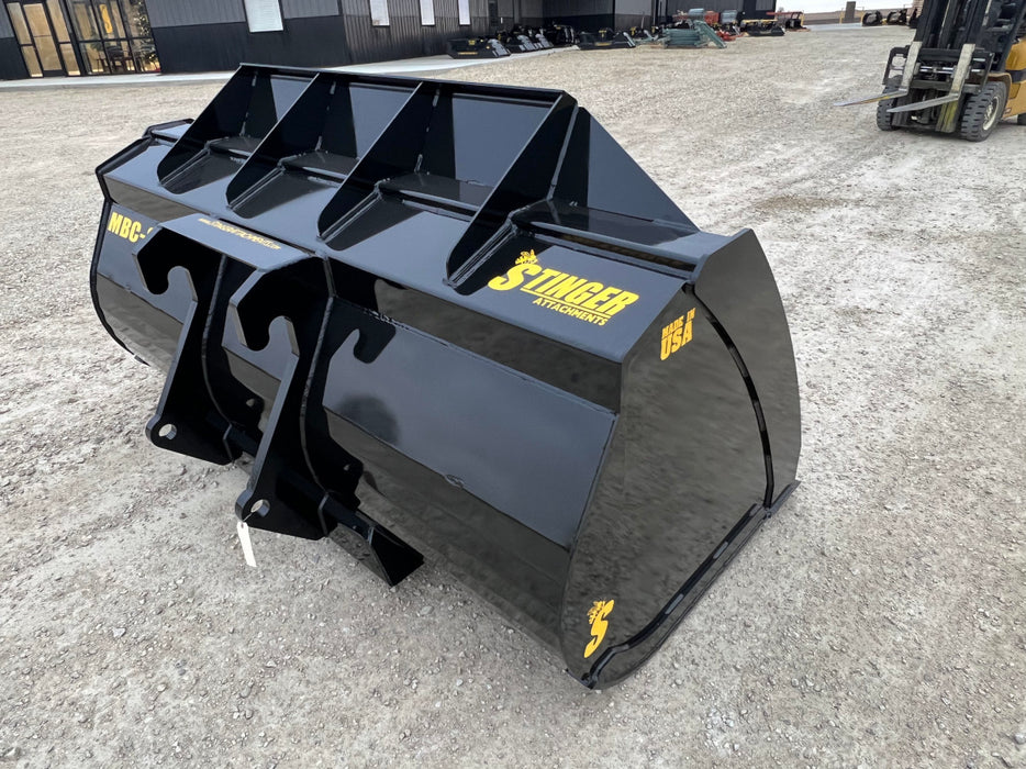 Wheel Loader General Purpose Bucket - Stinger Attachments (MBC)