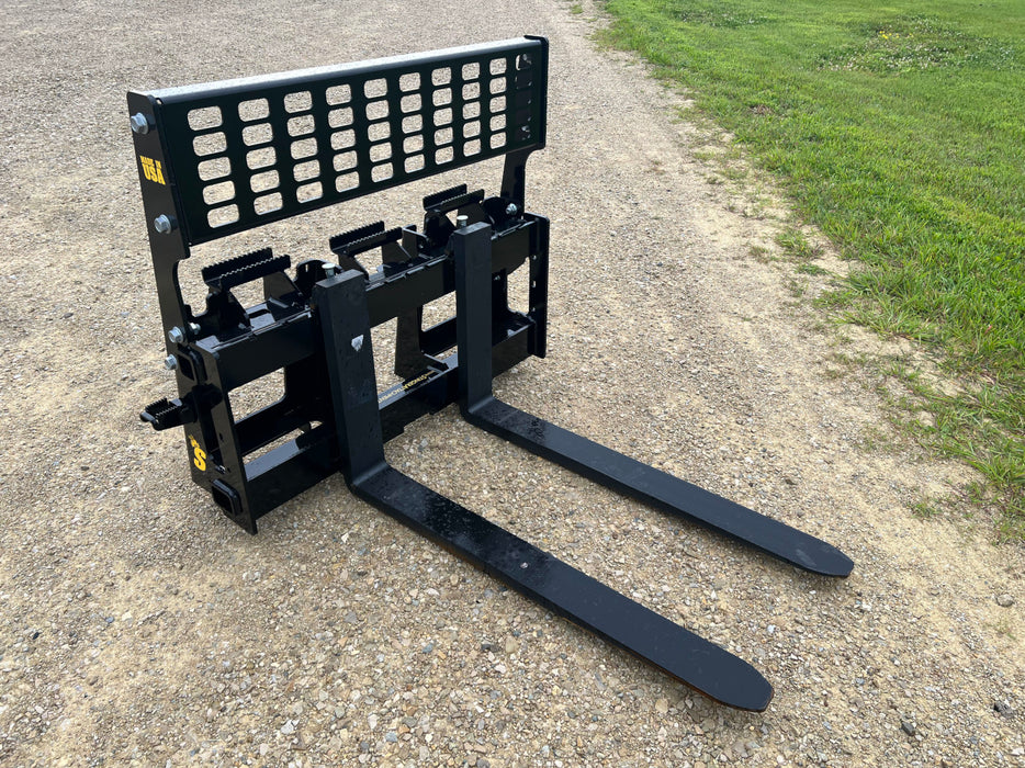 Stinger Attachments Skid Steer Class 3 Pallet Forks (PF3)