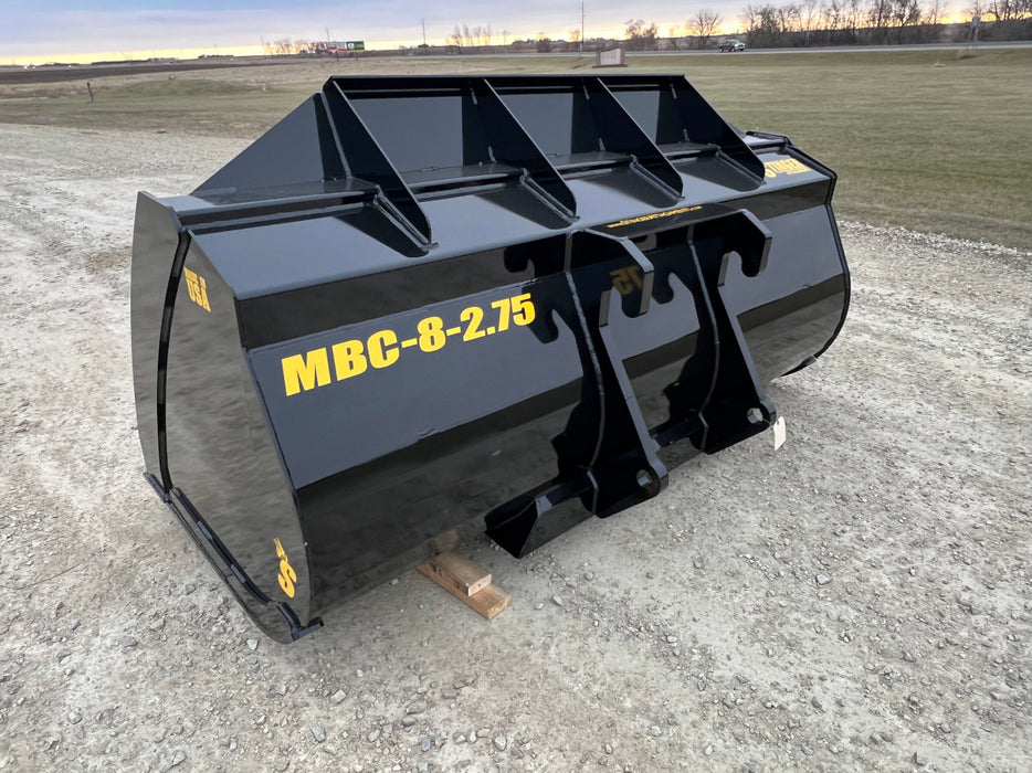 Wheel Loader General Purpose Bucket - Stinger Attachments (MBC)