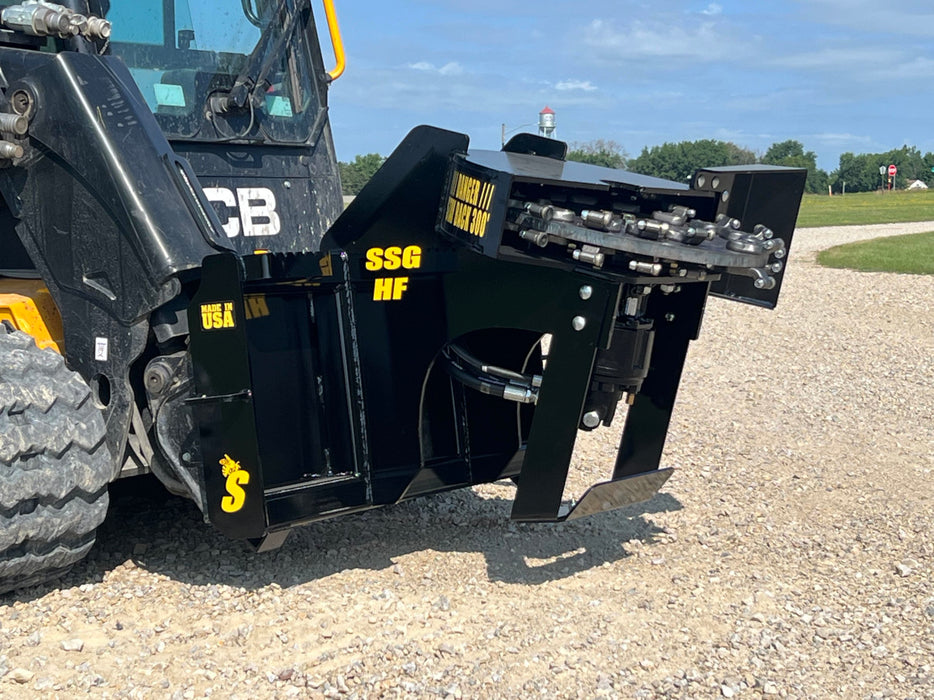 Stump Grinder Attachment for Skid Steers & CTLs - Stinger Attachments (SSG)
