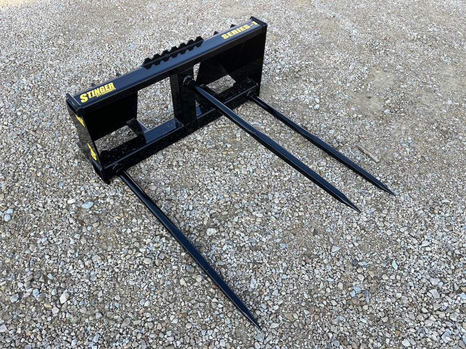 Stinger Attachments Utility Tractor Bale Spear – Series 1 (BS1)