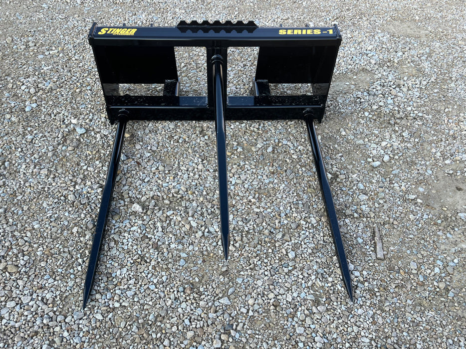 Stinger Attachments Utility Tractor Bale Spear – Series 1 (BS1)