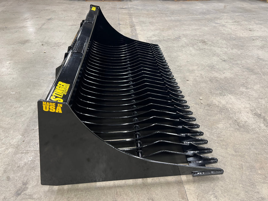 Stinger Attachments Utility Tractor Rock Bucket (RK)