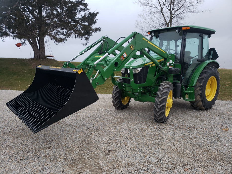 Stinger Attachments Utility Tractor Rock Bucket (RK)