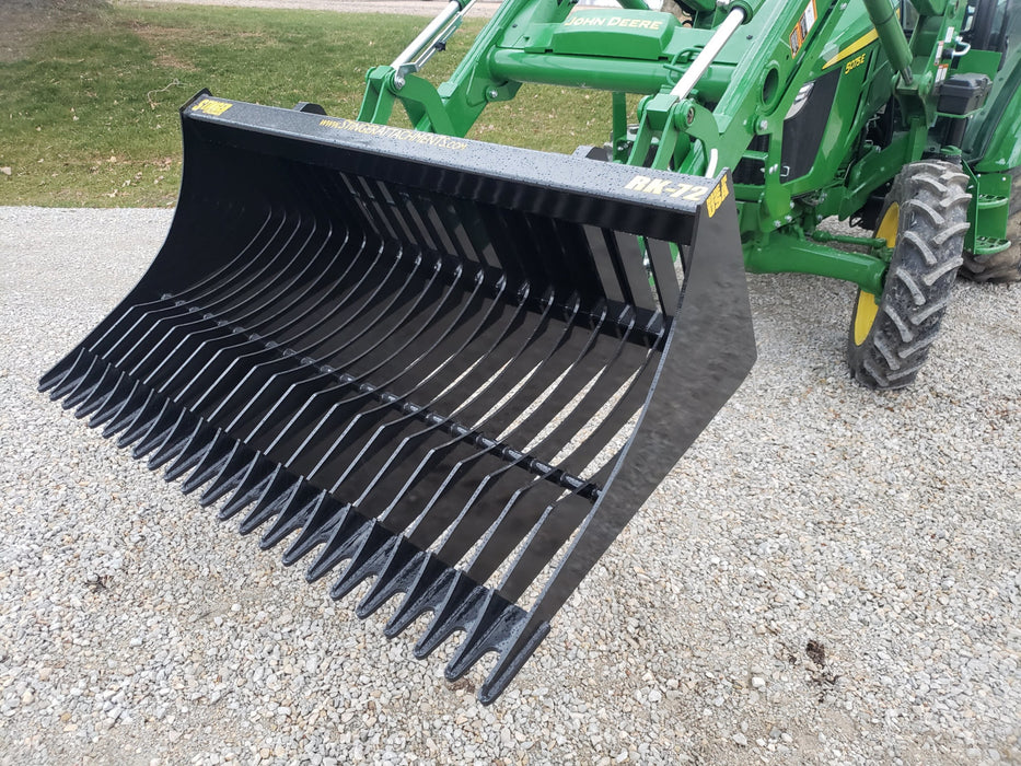 Stinger Attachments Utility Tractor Rock Bucket (RK)