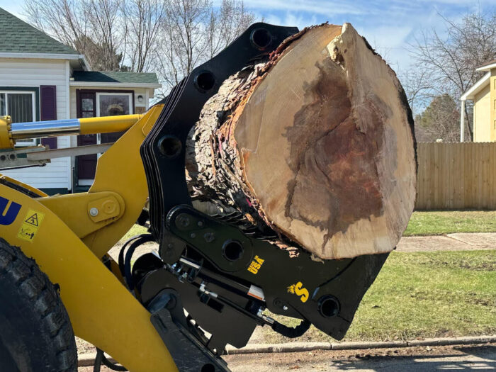 Stinger Attachments Wheel Loader CG-XD Clam Grapple (CG-XD)