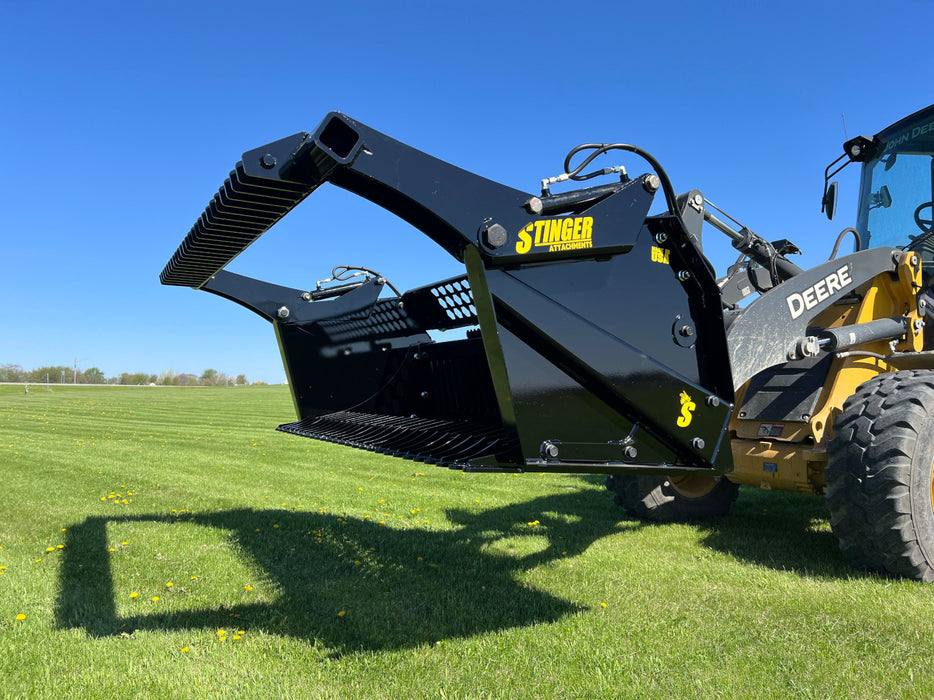 Stinger Attachments Wheel Loader Rock Bucket & Reel Package (RR)