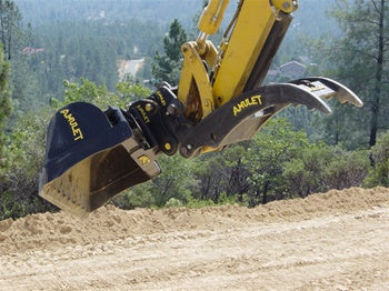 Amulet Hydraulic Tilt Bucket – Excavator and Backhoe Soil Shaping Attachment