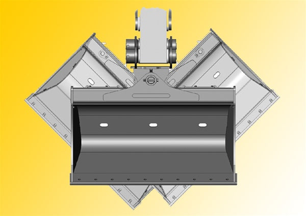 Amulet Hydraulic Tilt Bucket – Excavator and Backhoe Soil Shaping Attachment