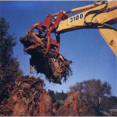 Amulet Hoemate Rake For Excavators and Backhoe Loaders