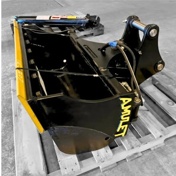 Amulet Hydraulic Tilt Bucket – Excavator and Backhoe Soil Shaping Attachment