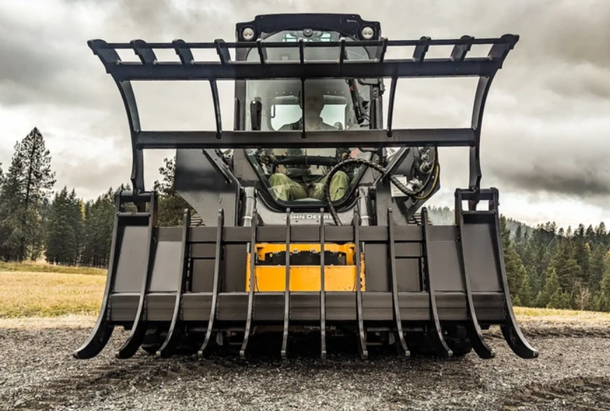 Wide-Tine Root Grapple (GR120-8) - ANBO