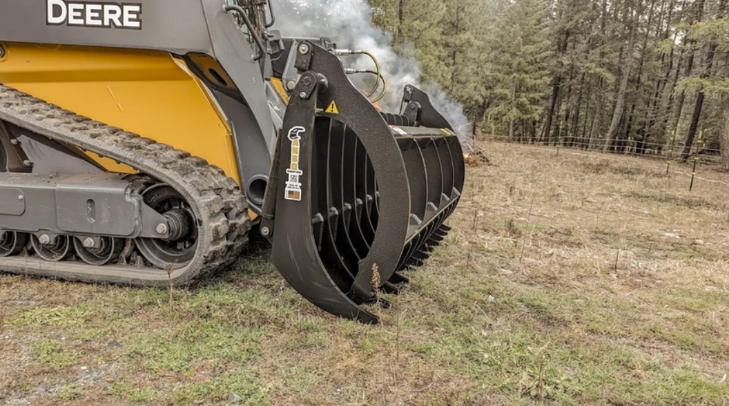 Wide-Tine Root Grapple (GR120-8) - ANBO