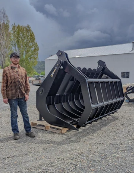 Root Rake Grapple Attachment (GR300) - ANBO