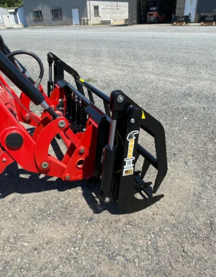 Compact Root Rake Grapple Attachment for Mini Skid Steers (GRSC-10) - ANBO