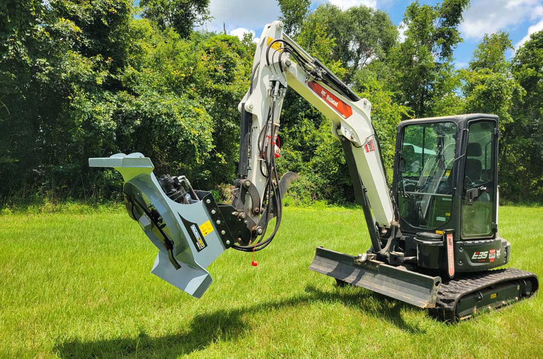 CXG336 Rotary Brush Cutter for Mini Excavators - Baumalight