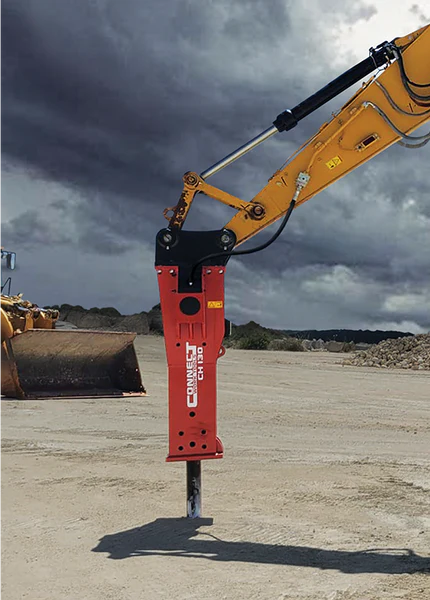 Excavator Hydraulic Breaker (Hammer) - Connect Work Tools CHG Series