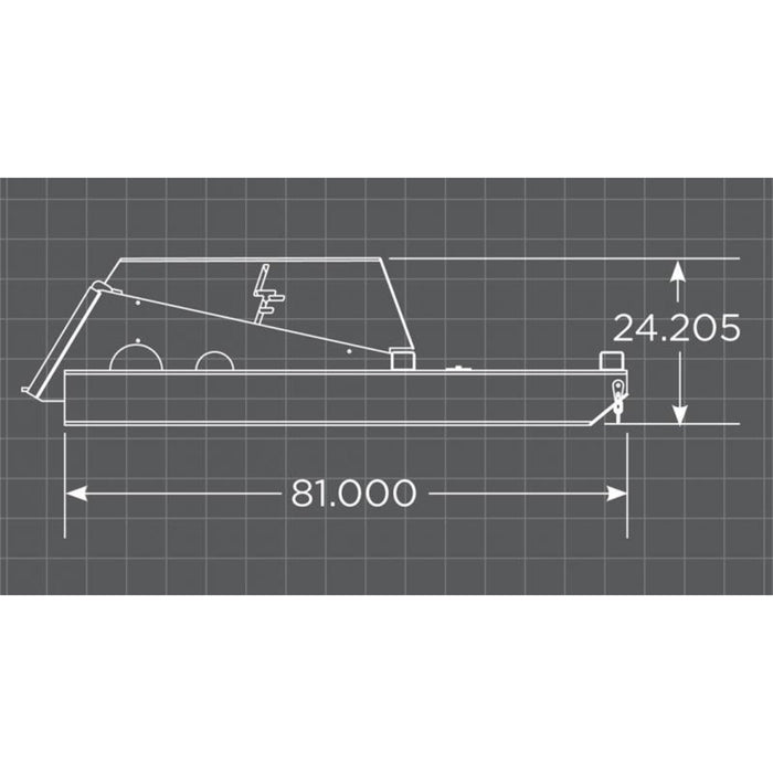 Loflin Fabrication Closed Front Skid Steer Brush Cutter