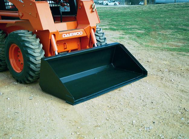 Star Industries Heavy Duty Snow & Light Material Skid Steer Buckets