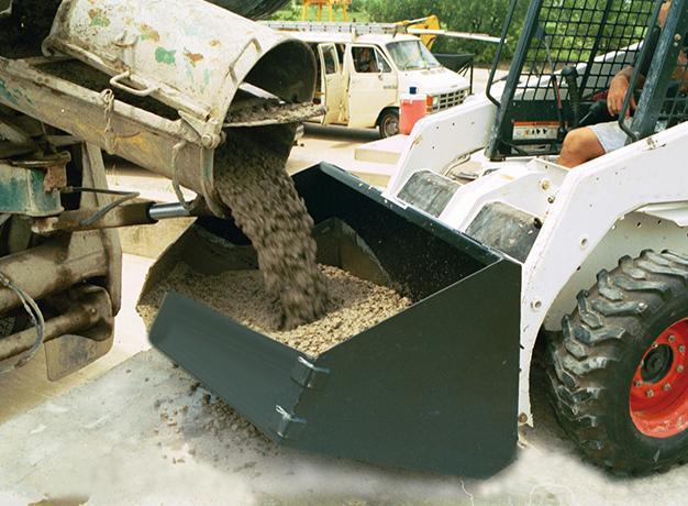 Star Industries Concrete Placement Skid Steer Buckets