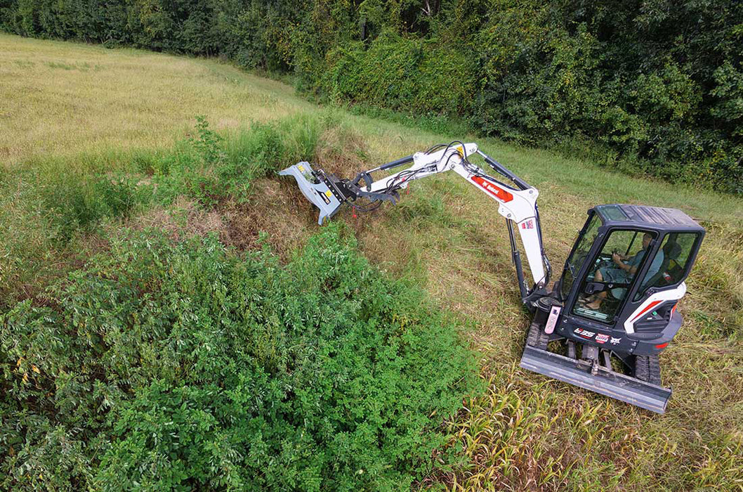 CXG336 Rotary Brush Cutter for Mini Excavators - Baumalight