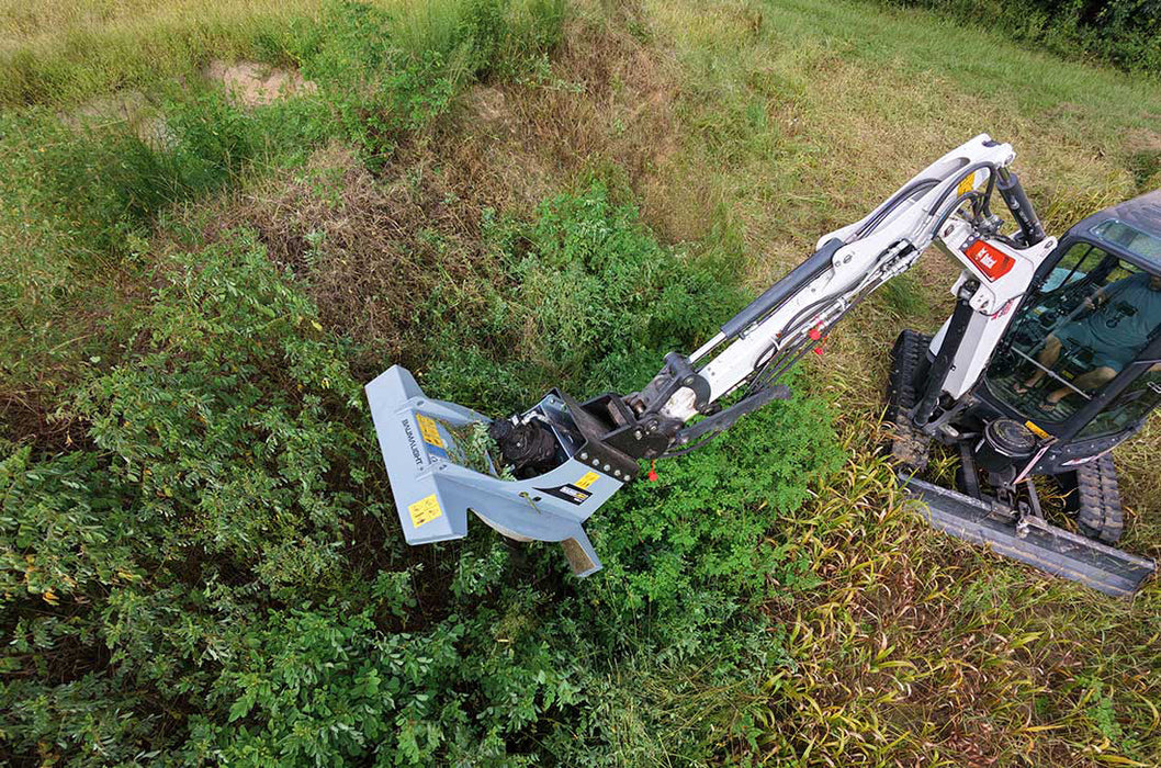 CXG336 Rotary Brush Cutter for Mini Excavators - Baumalight