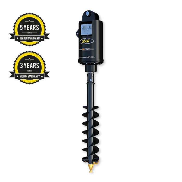 Digga 12DDT 2 Speed High Flow Auger Drive