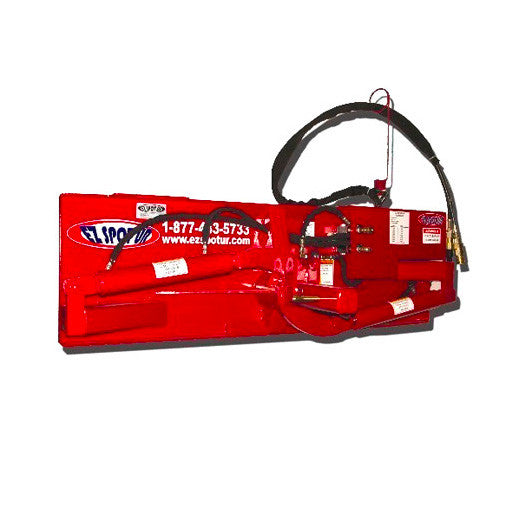 Skid Steer Hydraulic Rock & Brush Grapple Attachment - EZ Spot UR (Universal Quick Attach)