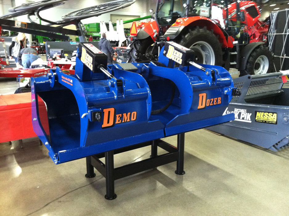 Skid Steer Demolition & Scrap Grapple Attachment - Demo Dozer