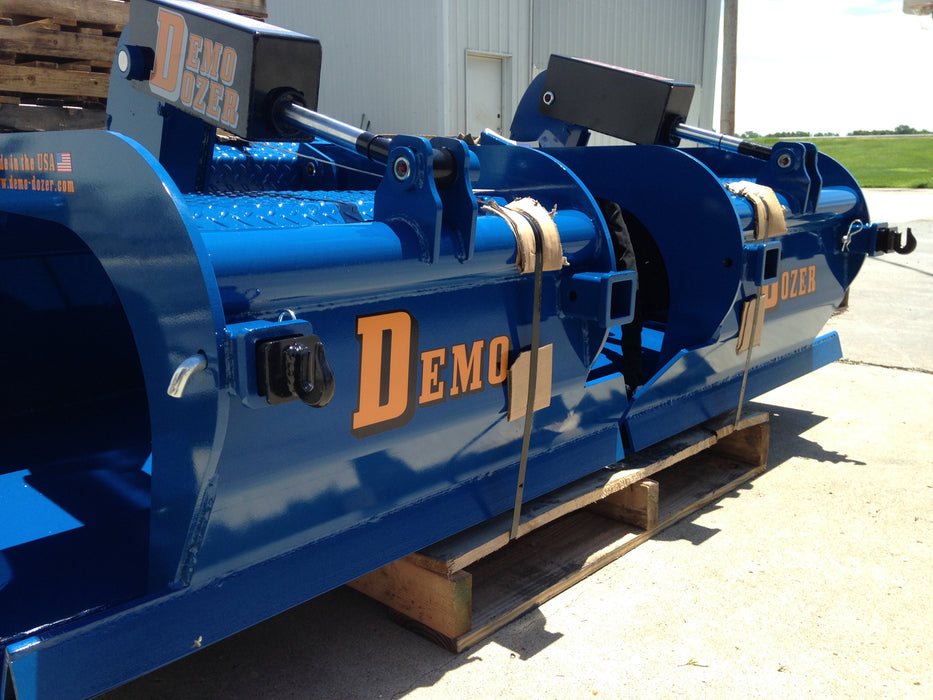 Skid Steer Demolition & Scrap Grapple Attachment - Demo Dozer