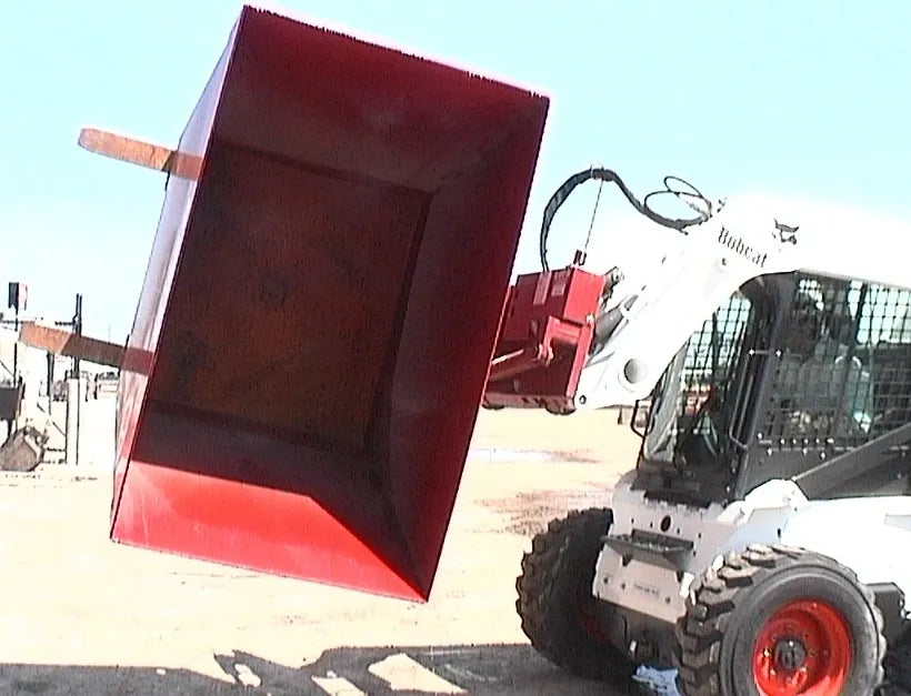 Skid Steer & Compact Track Loader Rotating Pallet Forks – EZ Spot UR