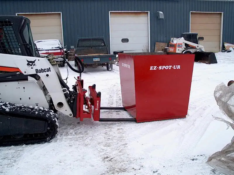 Skid Steer & Compact Track Loader Rotating Pallet Forks – EZ Spot UR