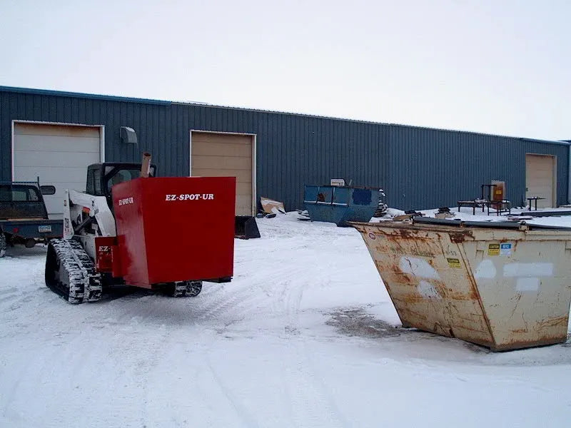Skid Steer & Compact Track Loader Rotating Pallet Forks – EZ Spot UR