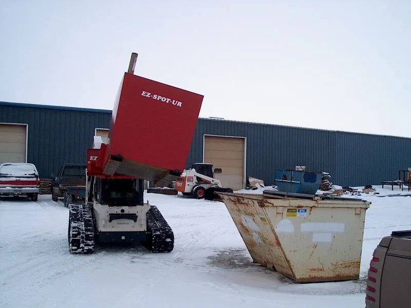 Skid Steer & Compact Track Loader Rotating Pallet Forks – EZ Spot UR