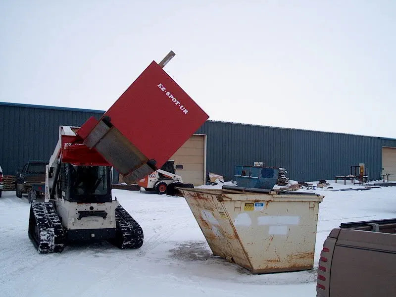 Skid Steer & Compact Track Loader Rotating Pallet Forks – EZ Spot UR