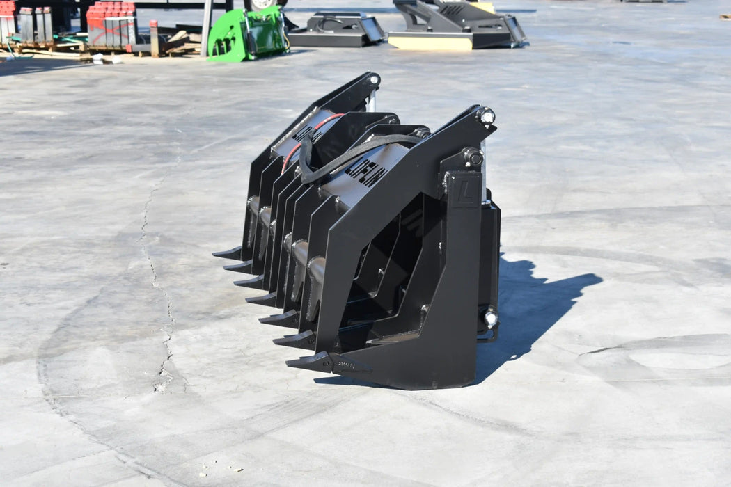 Skid Steer Vertical Root & Brush Grapple - Loflin Fabrication