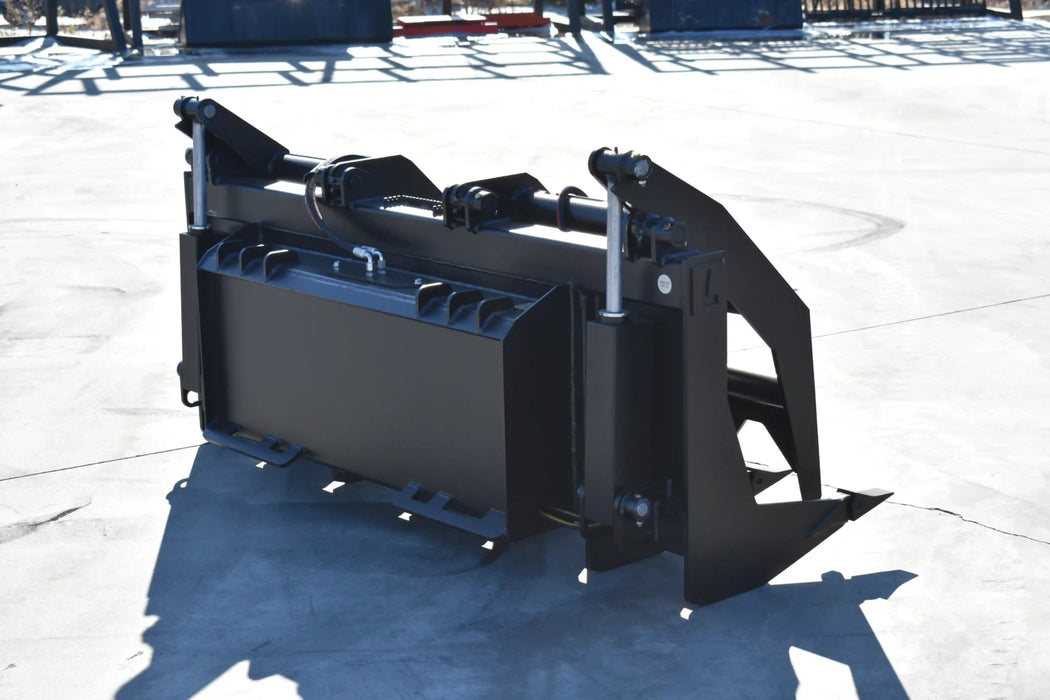 Skid Steer Vertical Root & Brush Grapple - Loflin Fabrication