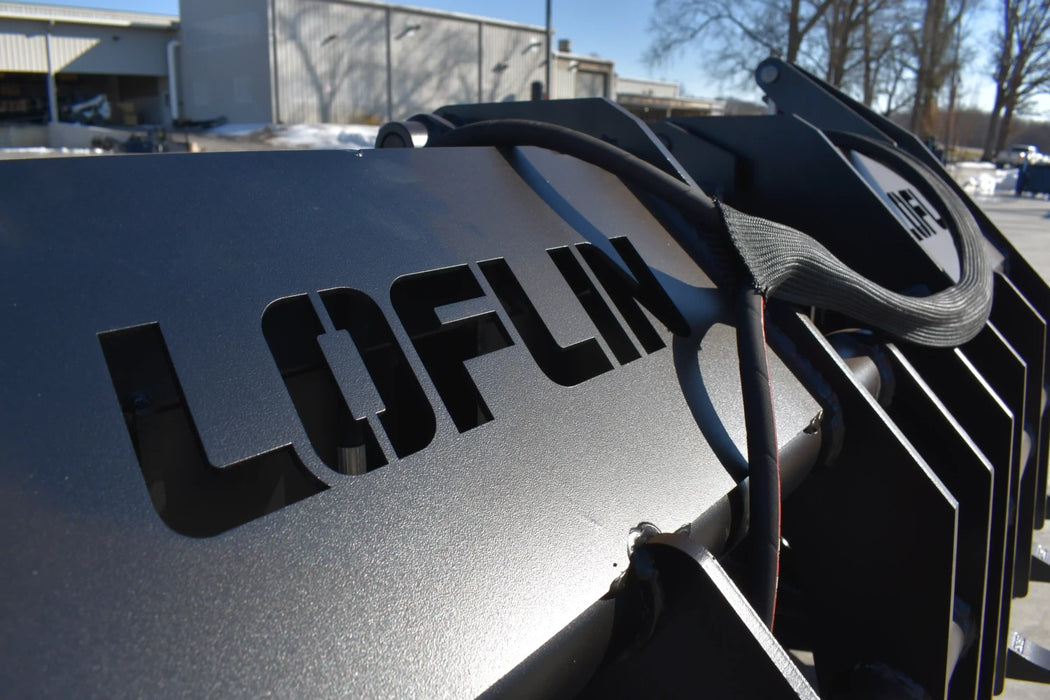 Skid Steer Vertical Root & Brush Grapple - Loflin Fabrication
