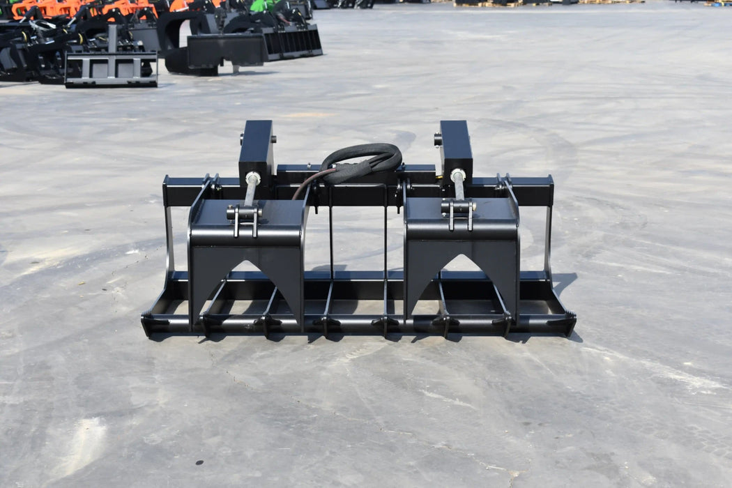 Skid Steer Root & Brush Grapple (Medium Duty) - Loflin Fabrication