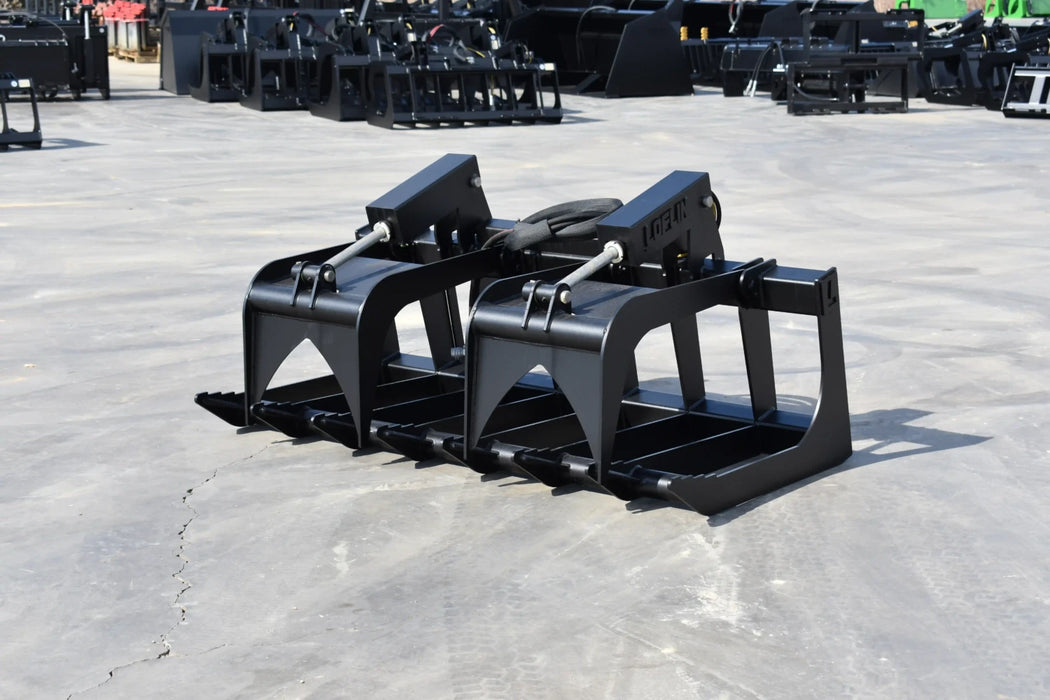Skid Steer Root & Brush Grapple (Medium Duty) - Loflin Fabrication