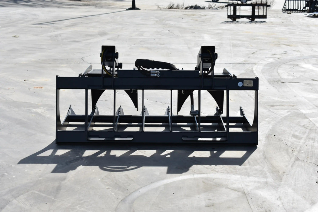 Skid Steer Root & Brush Grapple (Medium Duty) - Loflin Fabrication