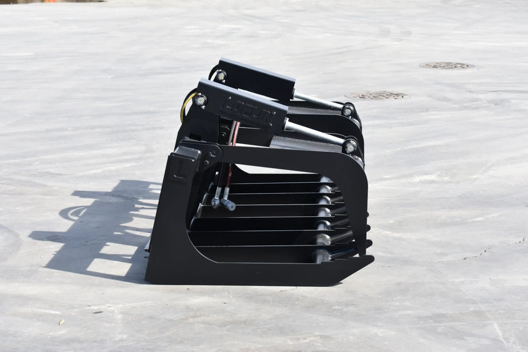 Skid Steer Root & Brush Grapple (Medium Duty) - Loflin Fabrication