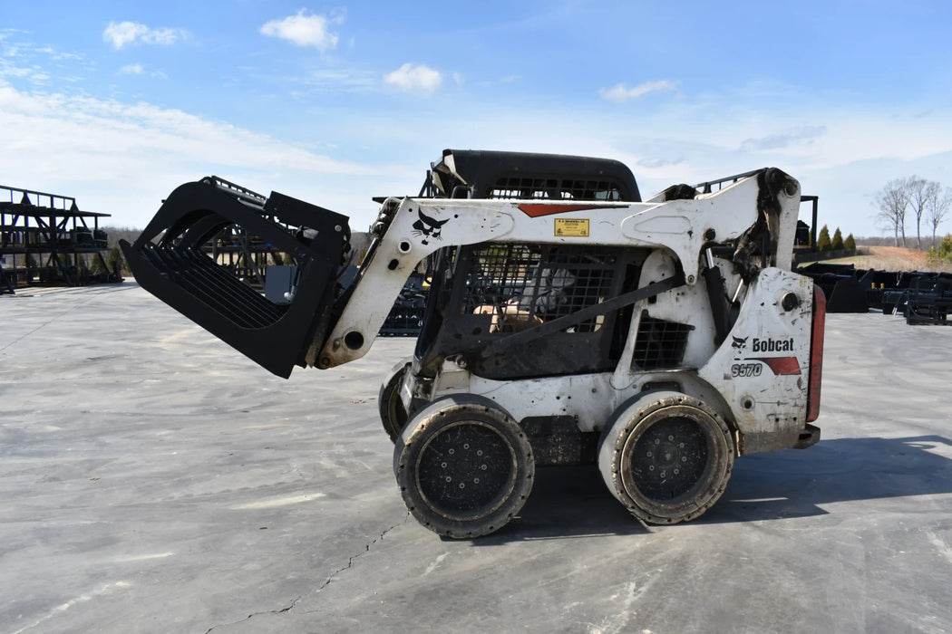 Skid Steer Root & Brush Grapple (Medium Duty) - Loflin Fabrication