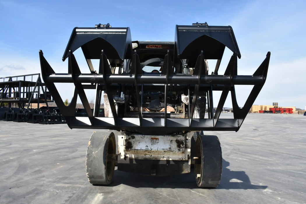 Skid Steer Root & Brush Grapple (Medium Duty) - Loflin Fabrication