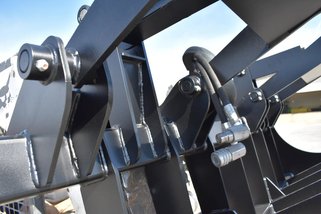 Skid Steer Root & Brush Grapple (Medium Duty) - Loflin Fabrication