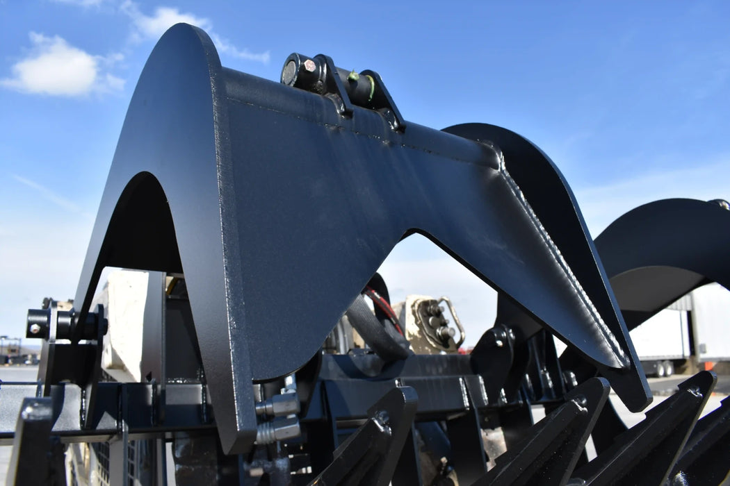 Skid Steer Root & Brush Grapple (Medium Duty) - Loflin Fabrication