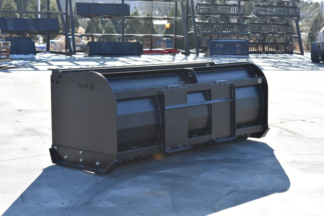 Skid Steer Snow Pusher - Loflin Fabrication