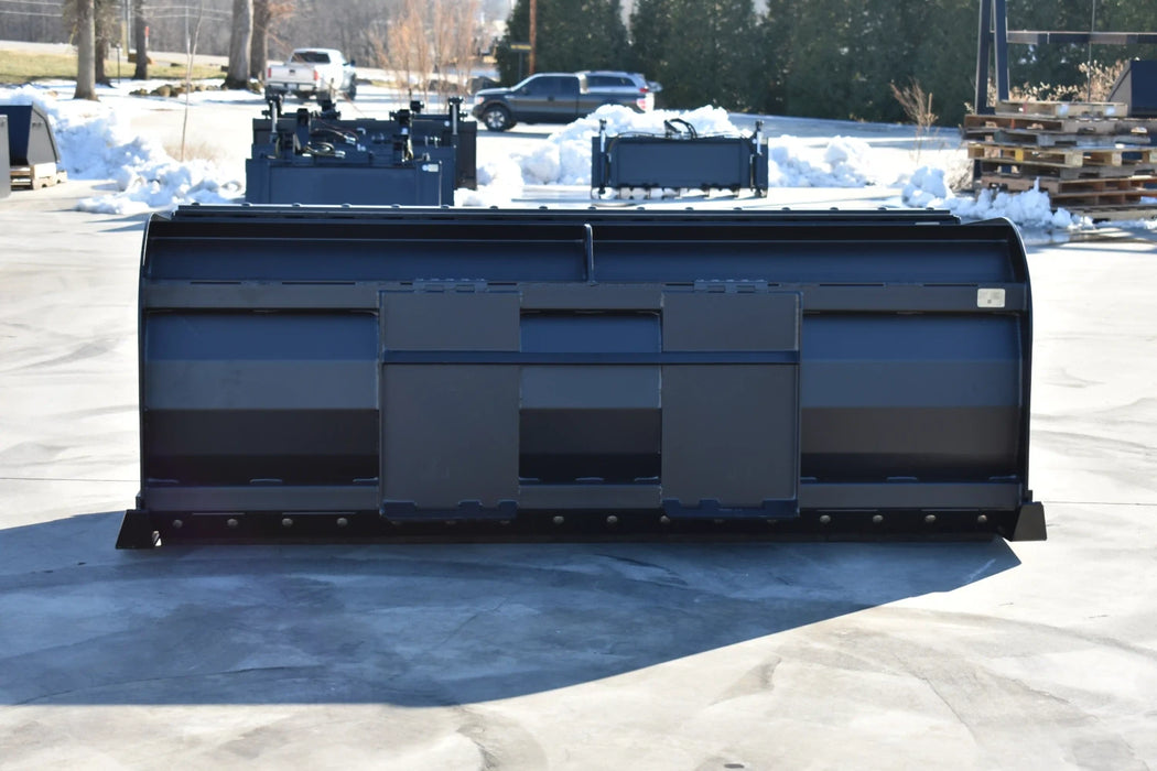 Skid Steer Snow Pusher - Loflin Fabrication