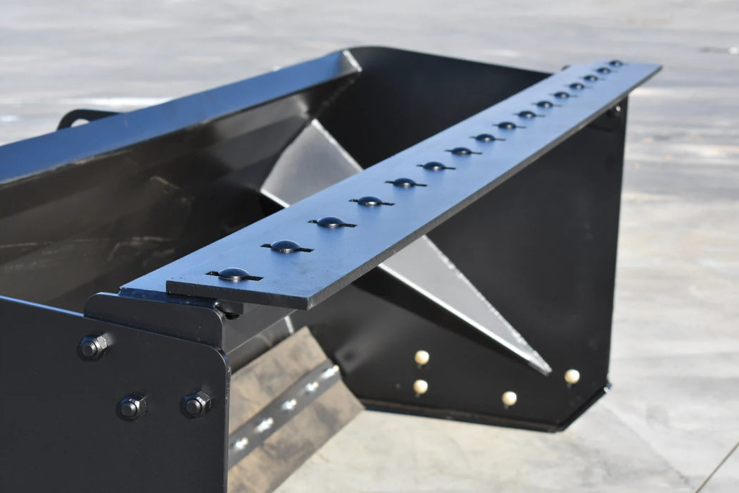 Skid Steer Snow Pusher - Loflin Fabrication