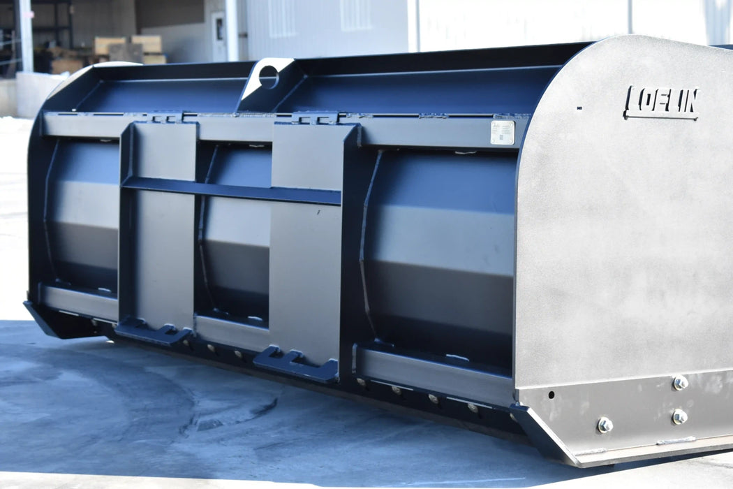 Skid Steer Snow Pusher - Loflin Fabrication